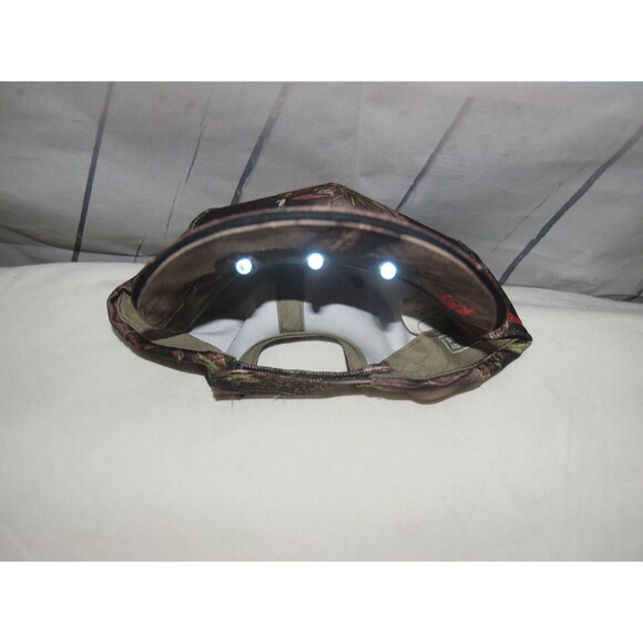 Huntworth Lighted Camo Hunting Adjustable Baseball Cap Hat UNISEX - Picture 2 of 7